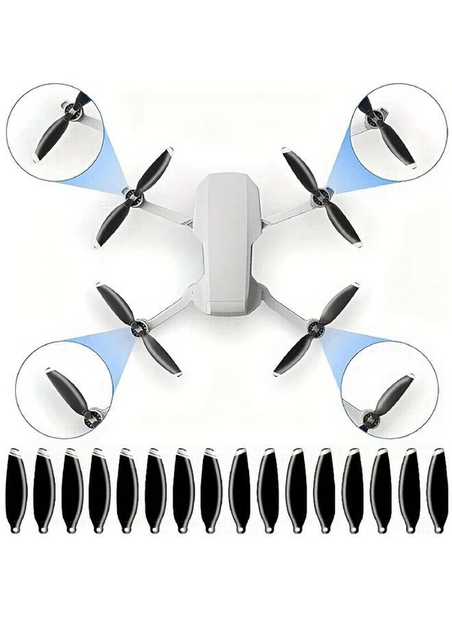 24 قطعة من المراوح مع 3 مفكات براغي و36 برغيًا لطائرات DJI Mini 4K وMini 2 SE وMini 2 وMini SE بدون طيار - Image 3